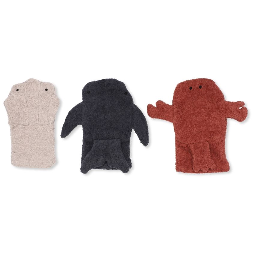 Konges Sløjd - Waschlappenset Sea