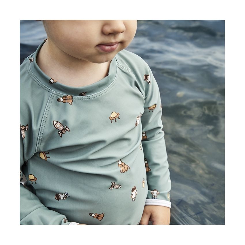 nuuroo - UV 50+  Badeshirt Weltall