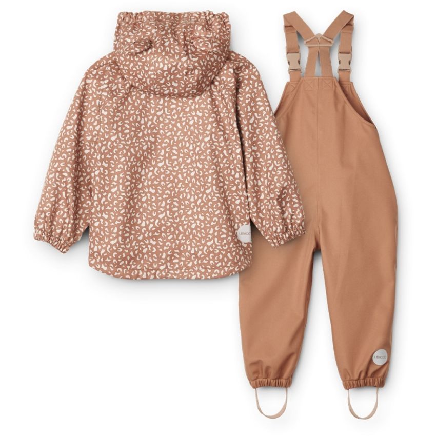 LIEWOOD - Dakota Softshell Regenbekleidungsset Mini Leo Tuscany Rose