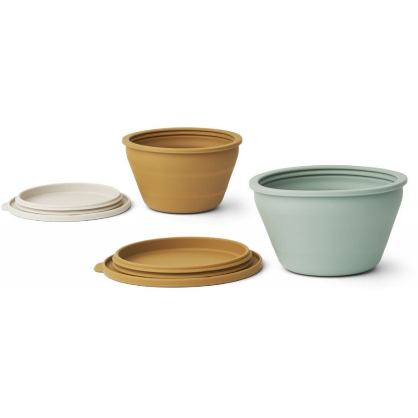 LIEWOOD - Faltbares Schalenset Dale Caramel Mix