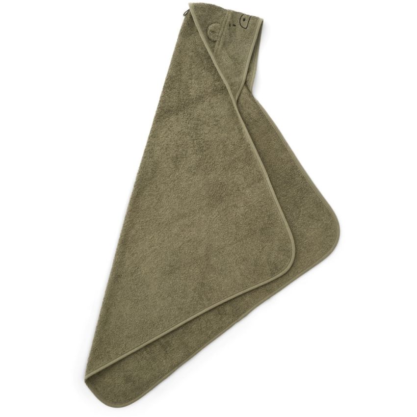LIEWOOD - Albert Kapuzen Badetuch Bear Khaki (Grösse Baby)