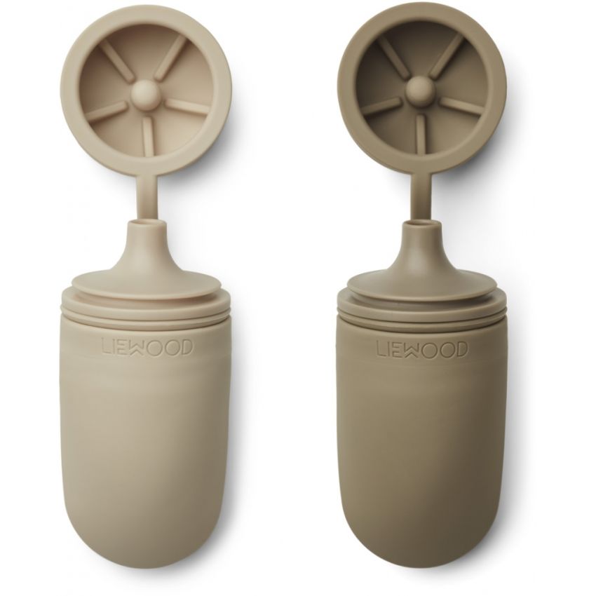 LIEWOOD - Tanya Smoothie Quetschflaschen Dune
