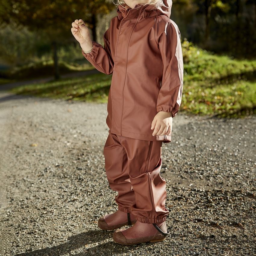 nuuroo - Regenbekleidungsset Mini Carla Mahogany