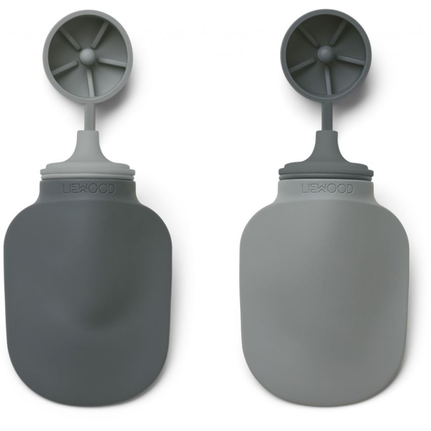 LIEWOOD - 2er Set Smoothie Quetschflasche Blue Mix