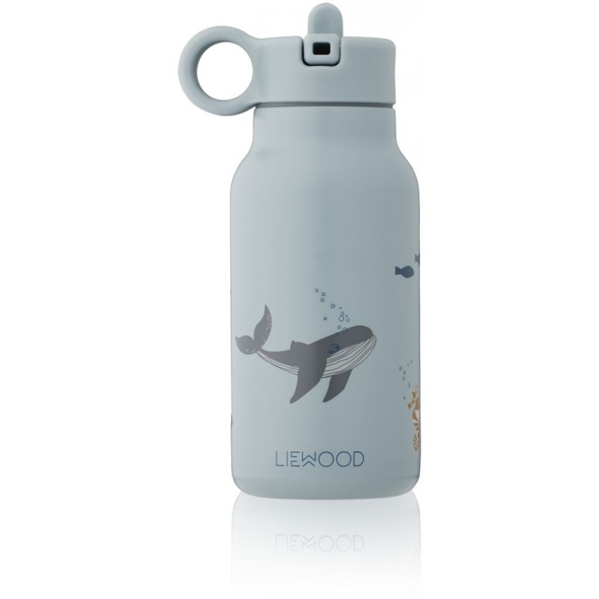 LIEWOOD - Thermo Trinkflasche Falk Sea Creature Blue 250 ml