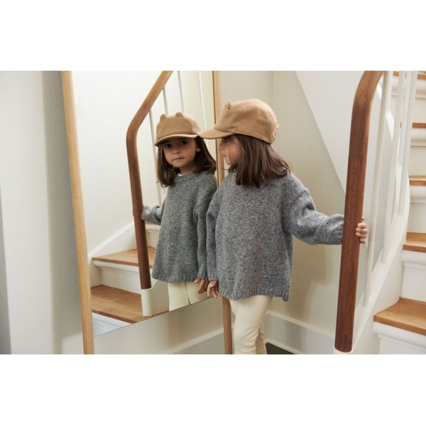 LIEWOOD - Reese Cap Wollfilz Ohren Oat