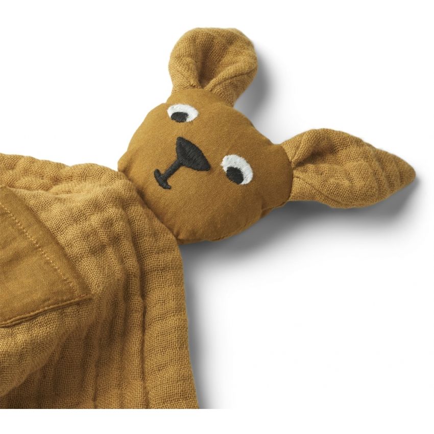 LIEWOOD - Kuscheltuch Amaya Känguru Golden Caramel