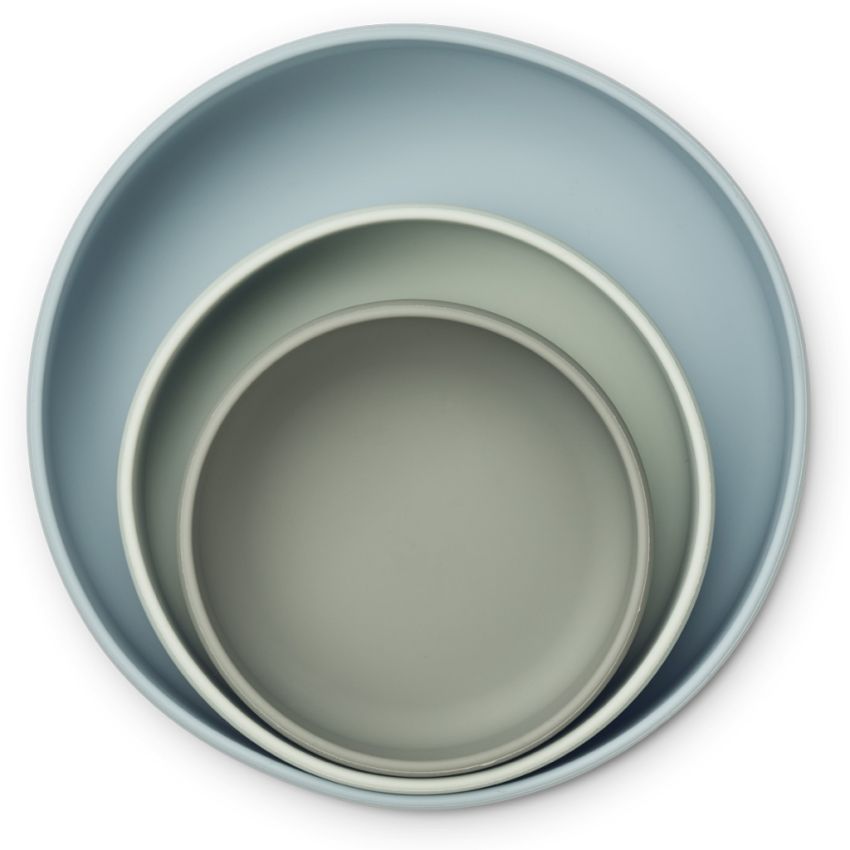 LIEWOOD - Audrey Schalen Set Green Mix