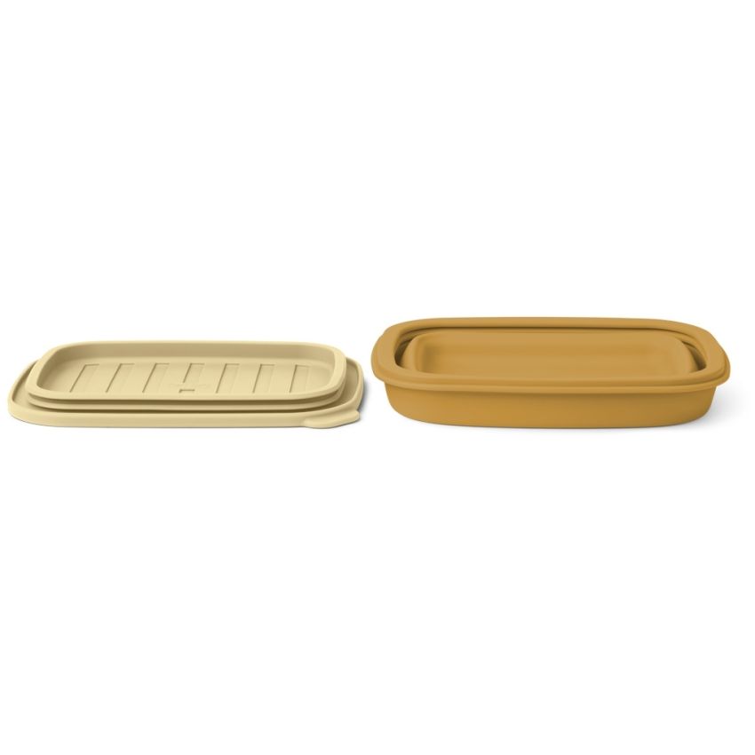 LIEWOOD - Franklin Lunchbox Faltbar Golden Caramel - Safari