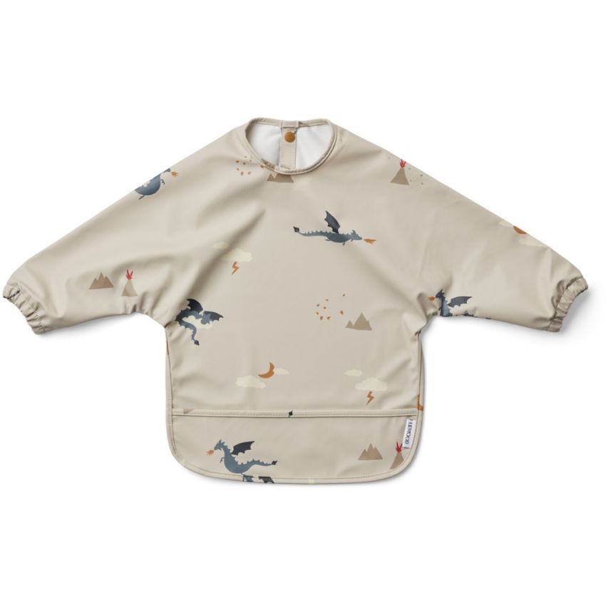 LIEWOOD - Merle Lätzchen Langarm Drachen