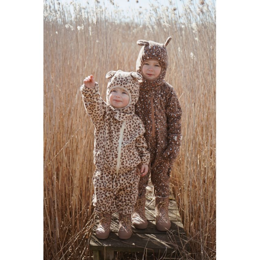 Konges Sløjd - Fleece Hosen Leo Cream