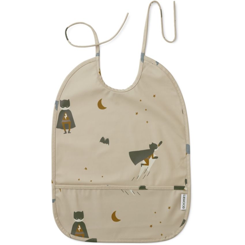 LIEWOOD - Lai Lätzchen Superhero Dune