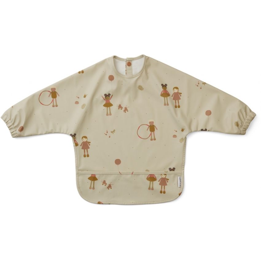 LIEWOOD - Merle Lätzchen Langarm Doll Sandy