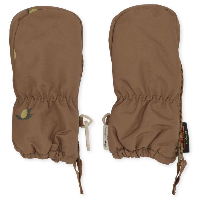 Konges Sløjd - Nohr Schneehandschuhe Brown Lemon