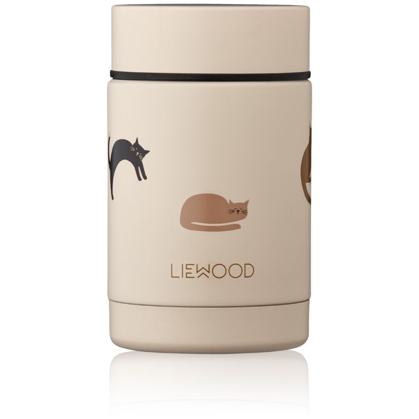 LIEWOOD - Thermobecher Nadja Miau 250 ml