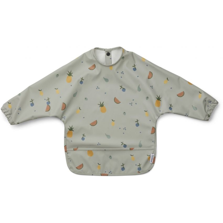 LIEWOOD - Merle Lätzchen Langarm Fruit Dove Blue