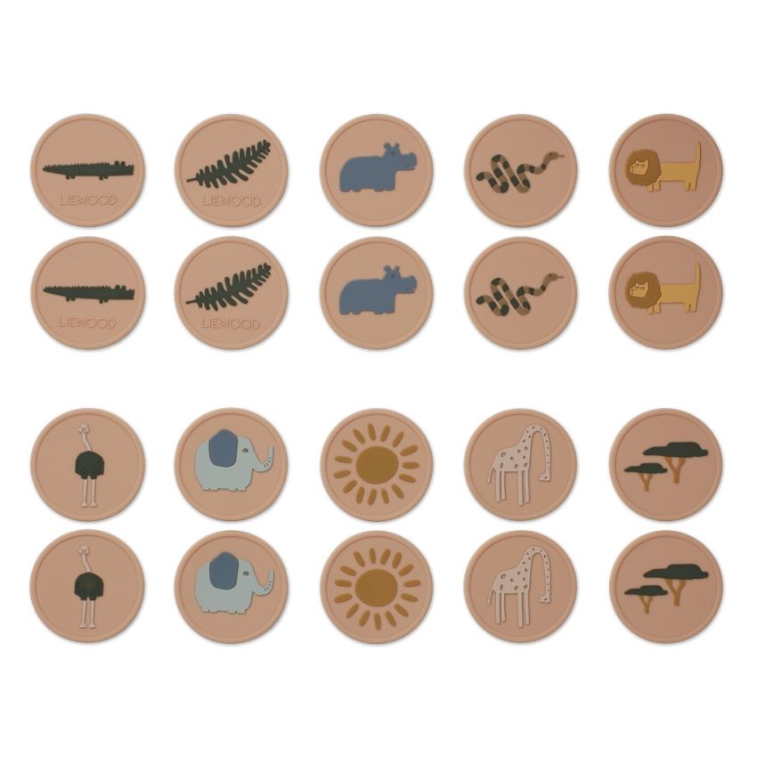 LIEWOOD - Easton Memory Spiel Safari Tuscany Rose