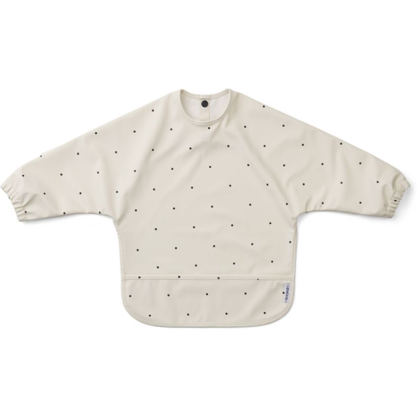 LIEWOOD - Merle Lätzchen Langarm Dot Creme de la Creme