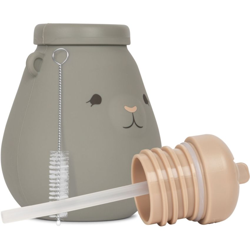 Konges Sløjd - Trinkflasche Teddy Blue