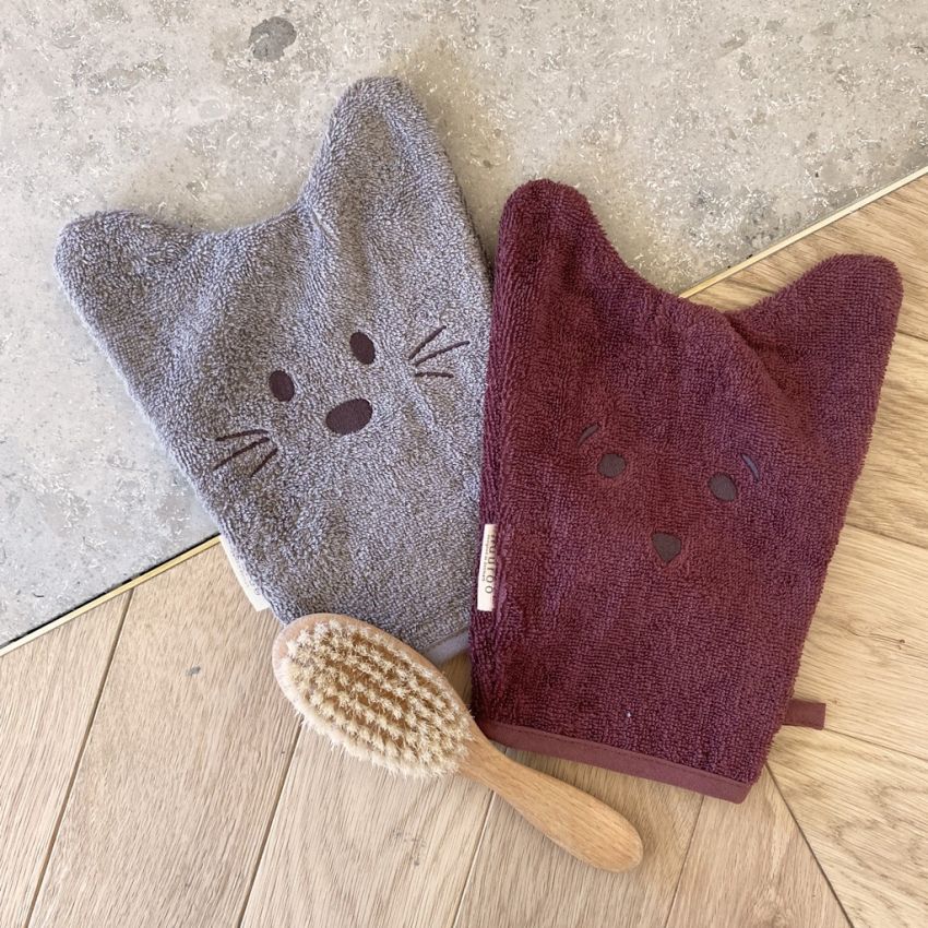 nuuroo - Agnes Waschlappenset Mahogany