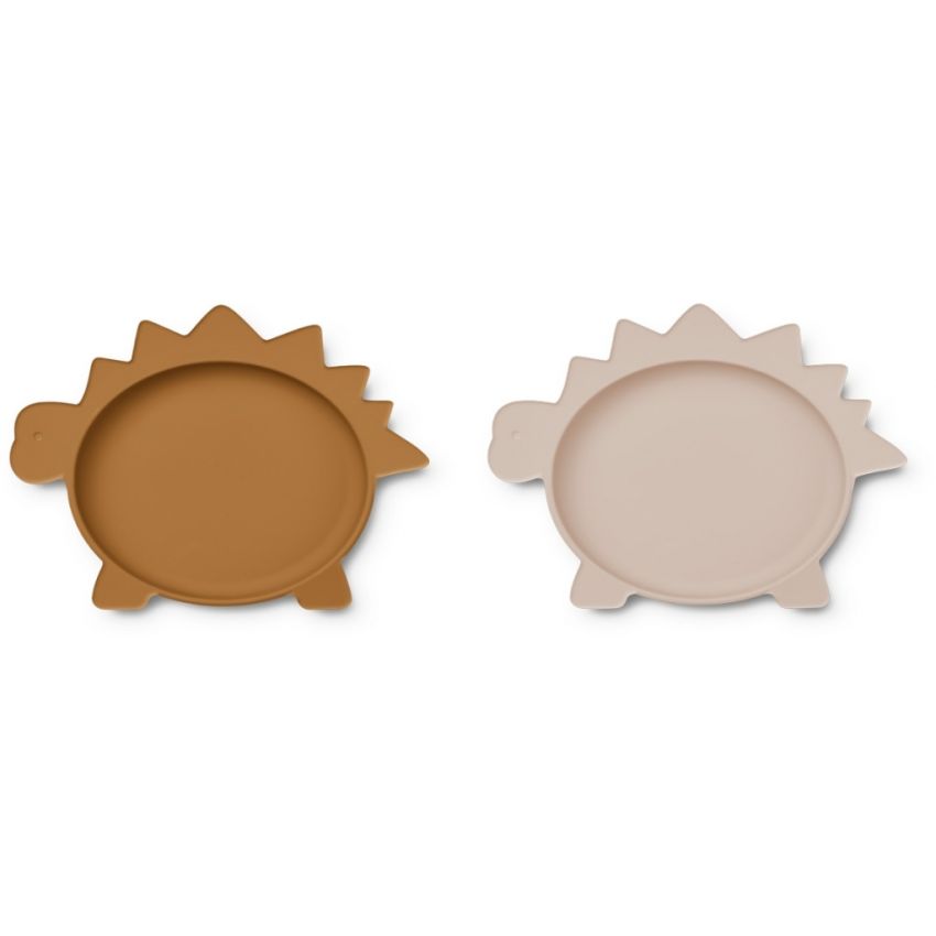 LIEWOOD - Olivia Teller Set Dino Rose - Mustard