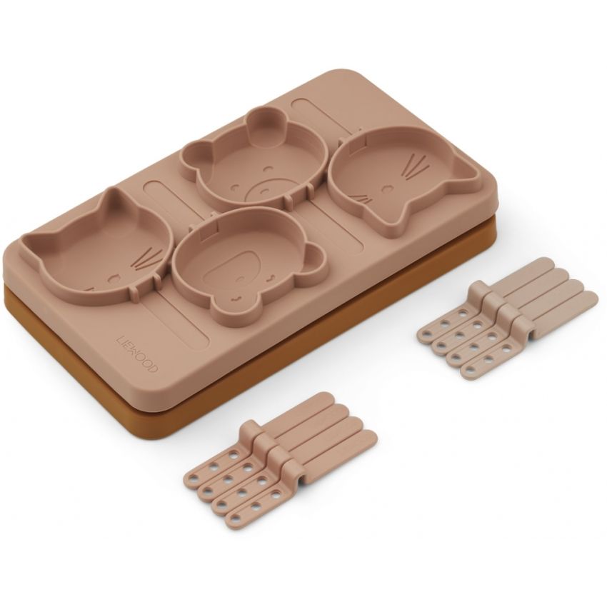 LIEWOOD - Silikon Glaceformen Manfred Dark Rose