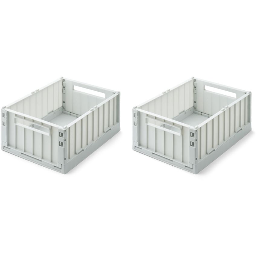 LIEWOOD - Kisten Weston 2er Set Cloud Blue M