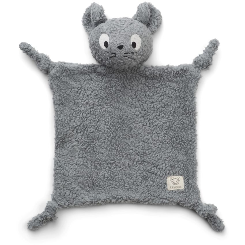 LIEWOOD - Kuscheltuch Lotte Maus Blue Fog