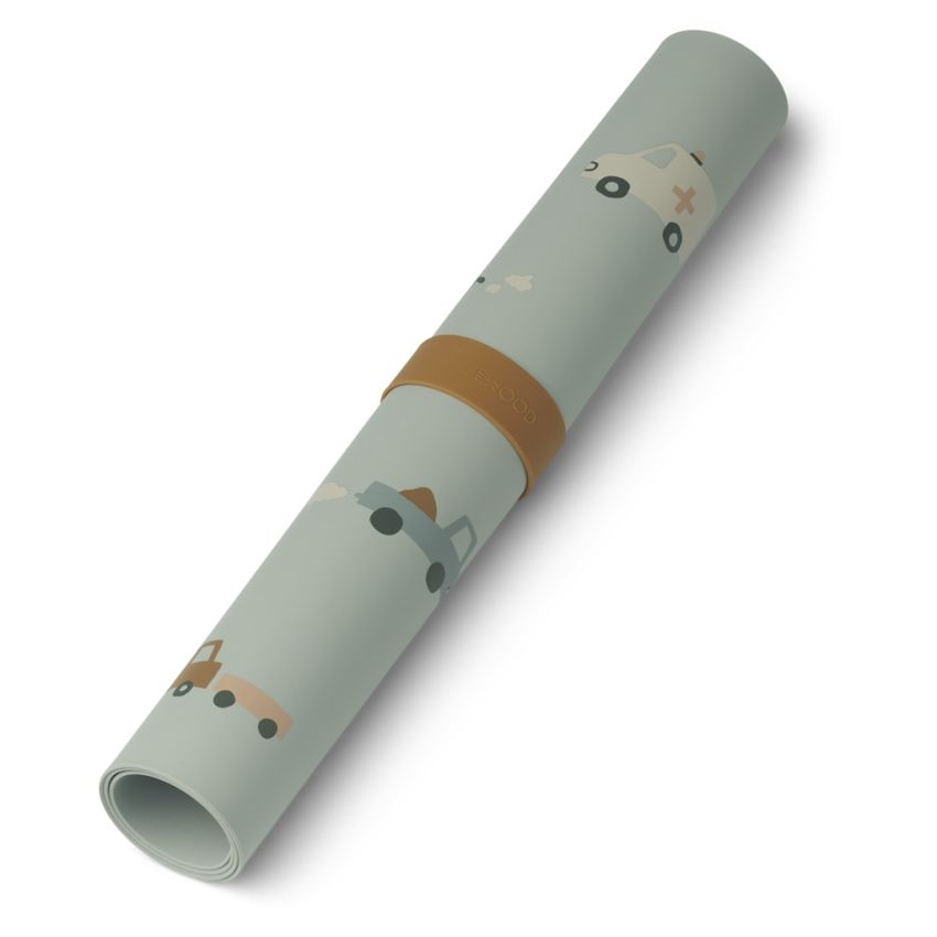 LIEWOOD - Jude Tischset - Malunterlage Fahrzeuge Blue