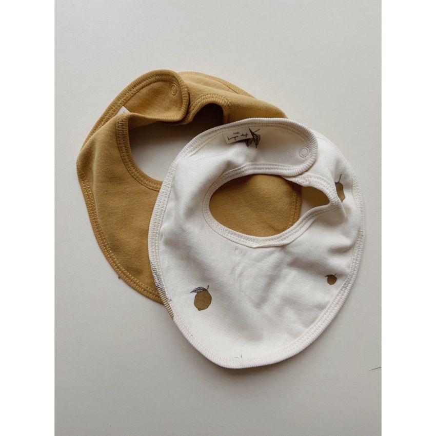 Konges Sløjd - 2er Set Bandana Lätzchen Lemon