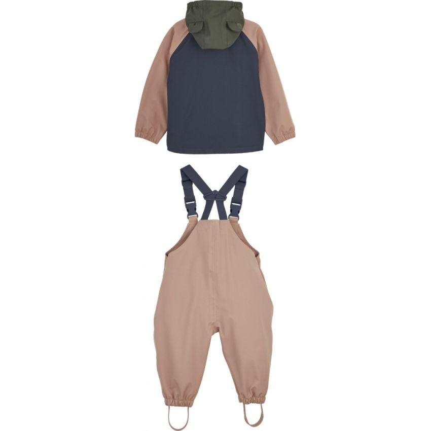 LIEWOOD - Dakota Softshell Regenbekleidungsset Rose Multi Mix