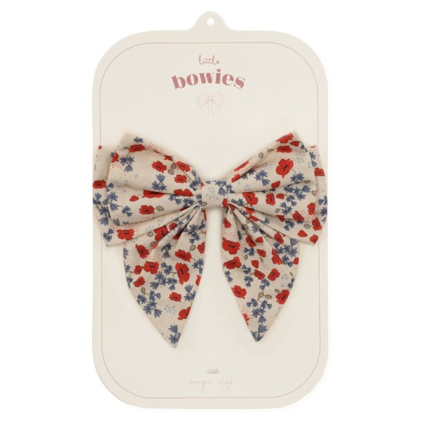 Konges Sløjd - Haarclip Masche Mohnblümchen