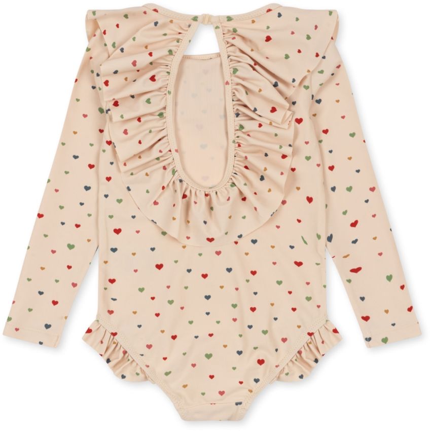 Konges Sløjd - UV Badekleid Manuca Multi Hearts