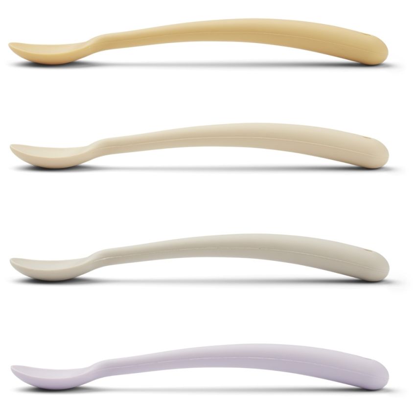 LIEWOOD - 4er Set Babylöffel Jojoba Mix