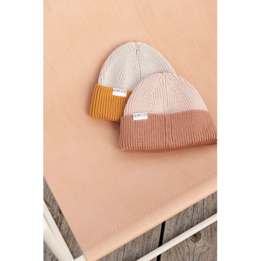 LIEWOOD - Ezra Beanie Apple Blossom - Tuscany Mix