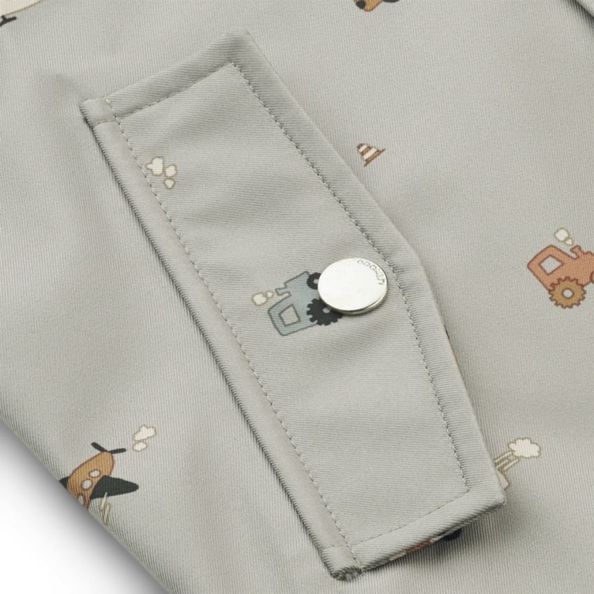 LIEWOOD - Parker Softshell Regenbekleidungsset Fahrzeuge Dove Blue