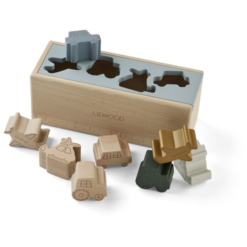 LIEWOOD - Midas Sortierbox Fahrzeuge