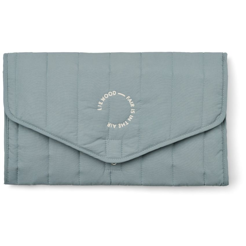 LIEWOOD - Wickelmatte für unterwegs Sea Blue