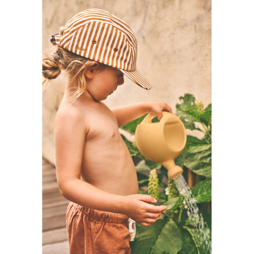 LIEWOOD - Rory Cap Mustard Stripe Creme de la Creme