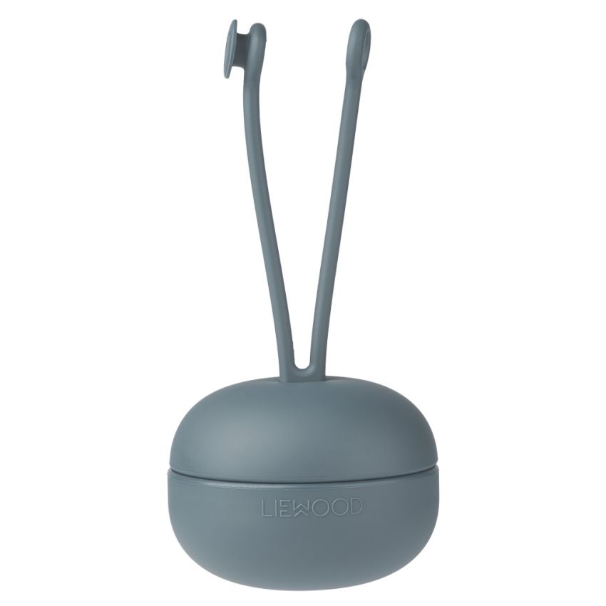 LIEWOOD - Schnullerbox Whale Blue