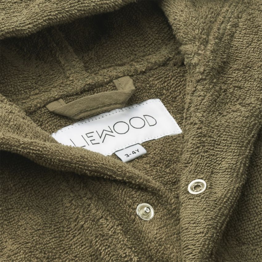 LIEWOOD - Lily Bademantel Mr Bear Khaki