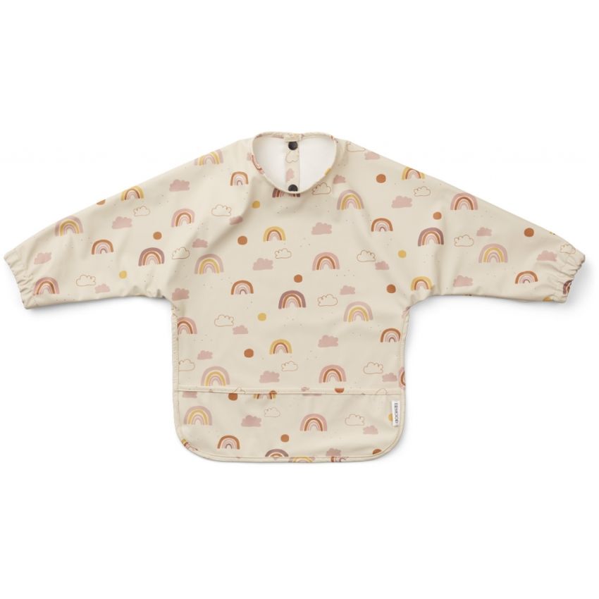 LIEWOOD - Merle Lätzchen Langarm Rainbow Love