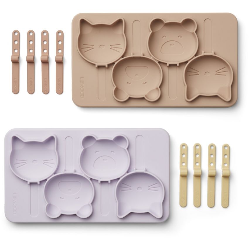 LIEWOOD - Silikon Glaceformen Manfred Light Lavender Multi Mix