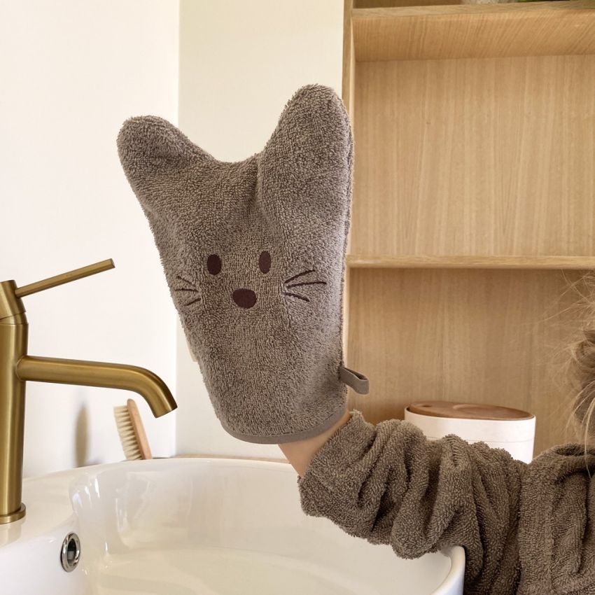 nuuroo - Agnes Waschlappenset Mahogany