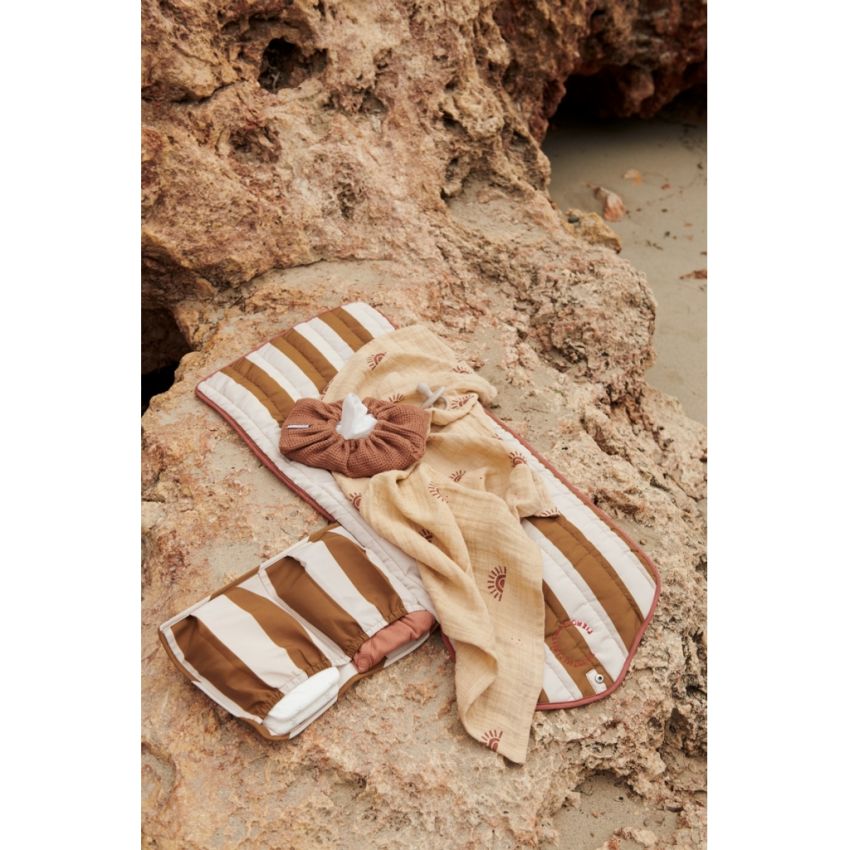 LIEWOOD - Wickelmatte für unterwegs Sea Blue