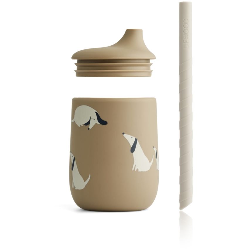 LIEWOOD - Ellis Strohhalm Becher Hund