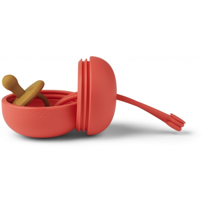 LIEWOOD - Schnullerbox Apple Red