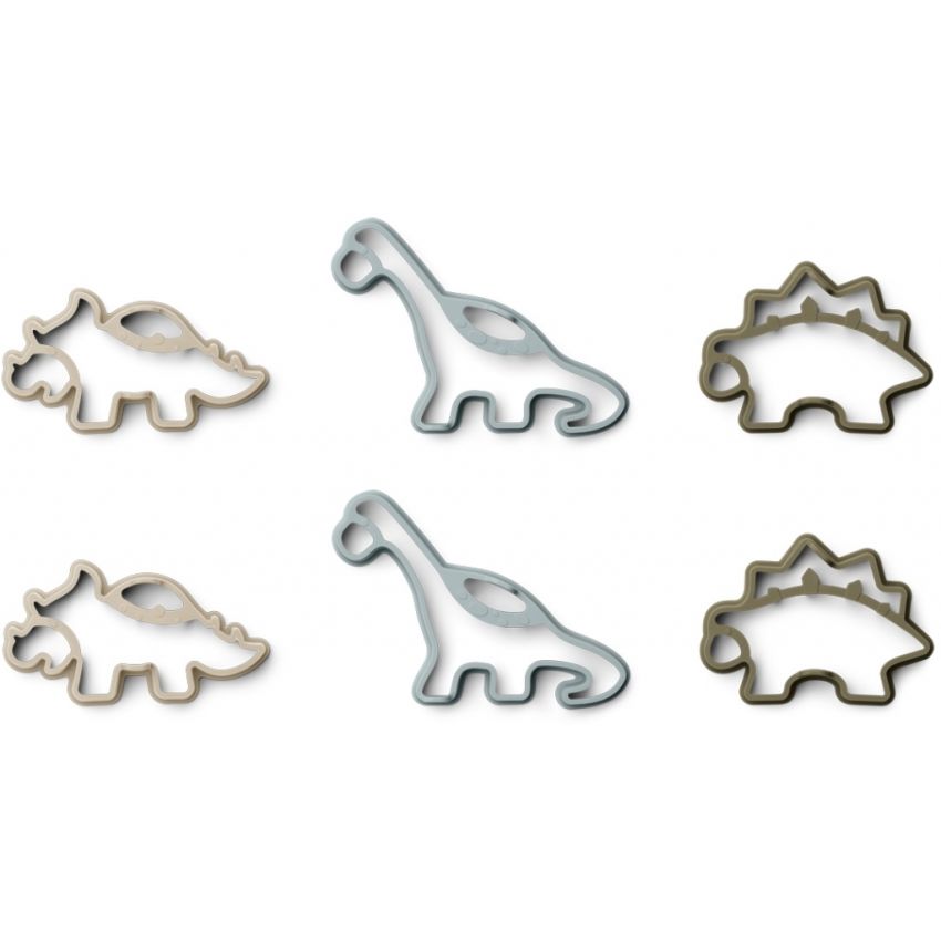 LIEWOOD - Karina Pancake Omeletten - Form Dino Khaki Multi