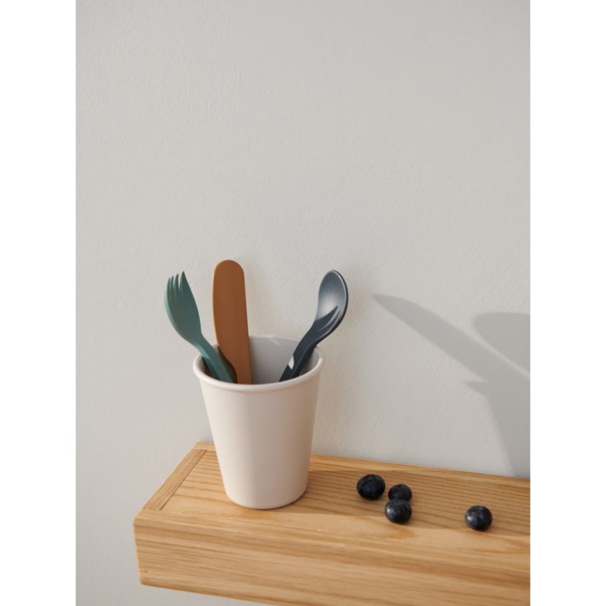 LIEWOOD - Ryan Besteckset Whale Blue Mix