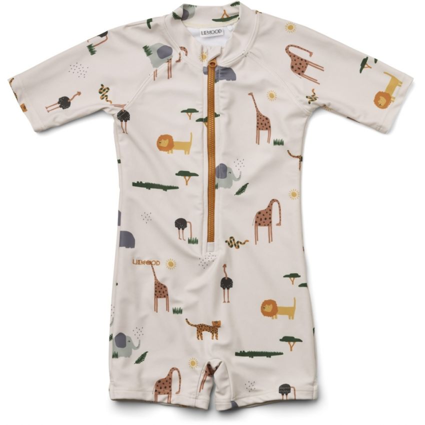 LIEWOOD - Max UV Schwimmanzug Safari Sandy